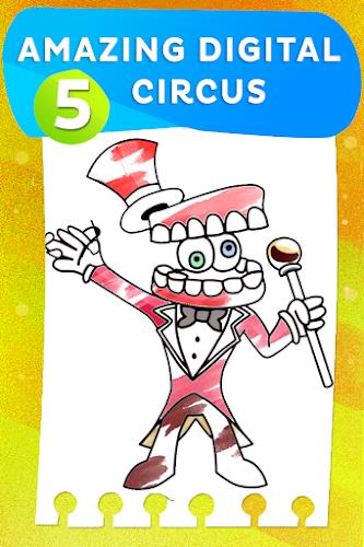 Amazing Digital Circus colorin ภาพหน้าจอ 1