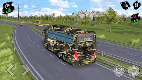 Army Bus Transporter Sim Games应用截图第1张