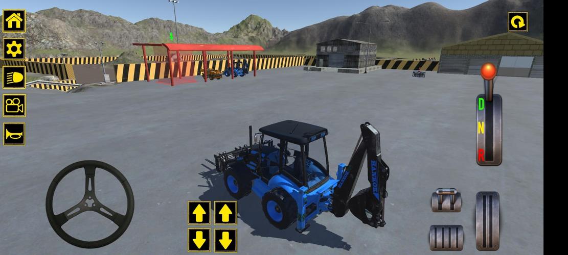 Excavator Jcb City Mission Sim Schermafbeelding 3