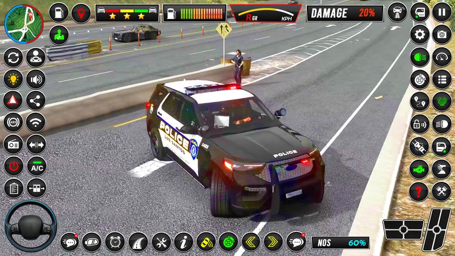 City Police Cop Car Driving 3D ဖန်သားပြင်ဓာတ်ပုံ 3