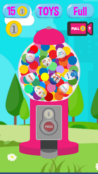 Surprise Eggs Vending Machine Mod Schermafbeelding 0