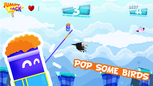 Jumpy Jack - Mighty Hero Mod Ảnh chụp màn hình 1