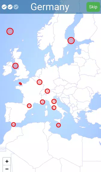 Schermata WORLD MAP: Geography Quiz, Atl 1