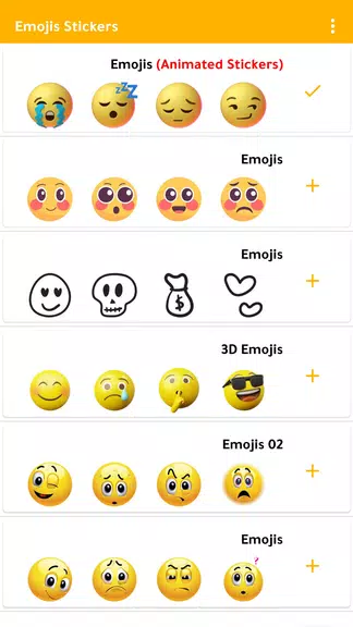 Emoji Stickers WASticker應用截圖第1張