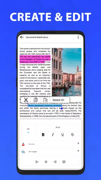 Office Reader - Docx reader Capture d'écran 2