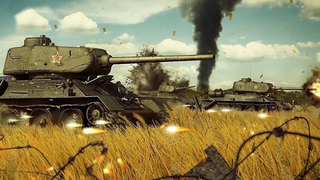 Tank Games Offline: Tank War Schermafbeelding 2