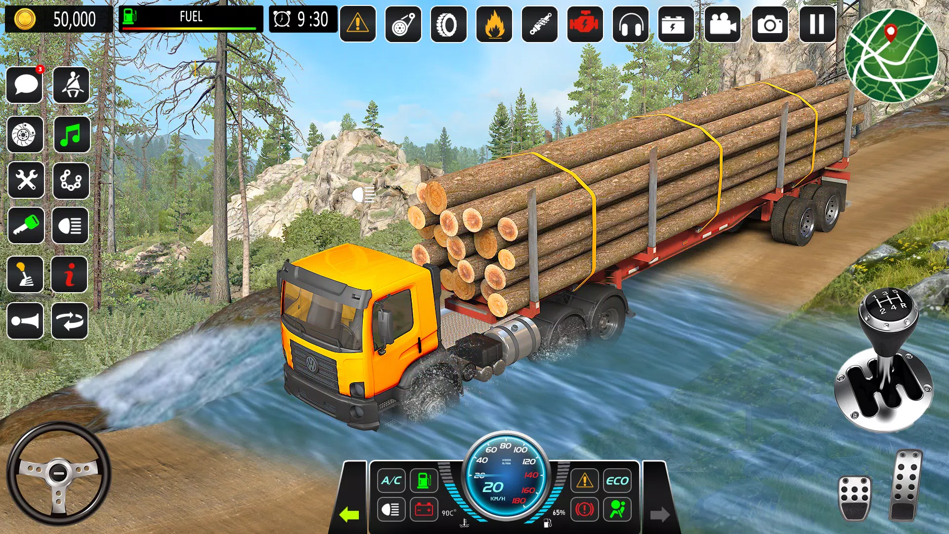 Mountain Truck Driving Games स्क्रीनशॉट 2