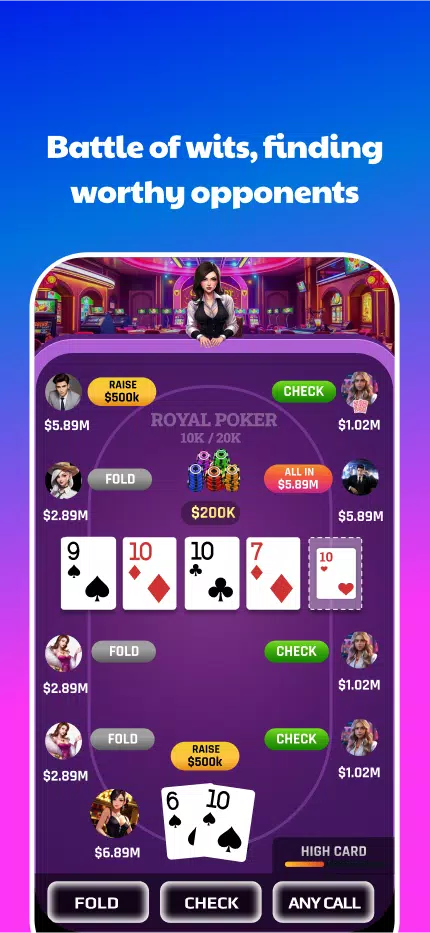 Royal Poker Скриншот 2