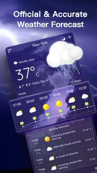 Live Weather Forecast Capture d'écran 3