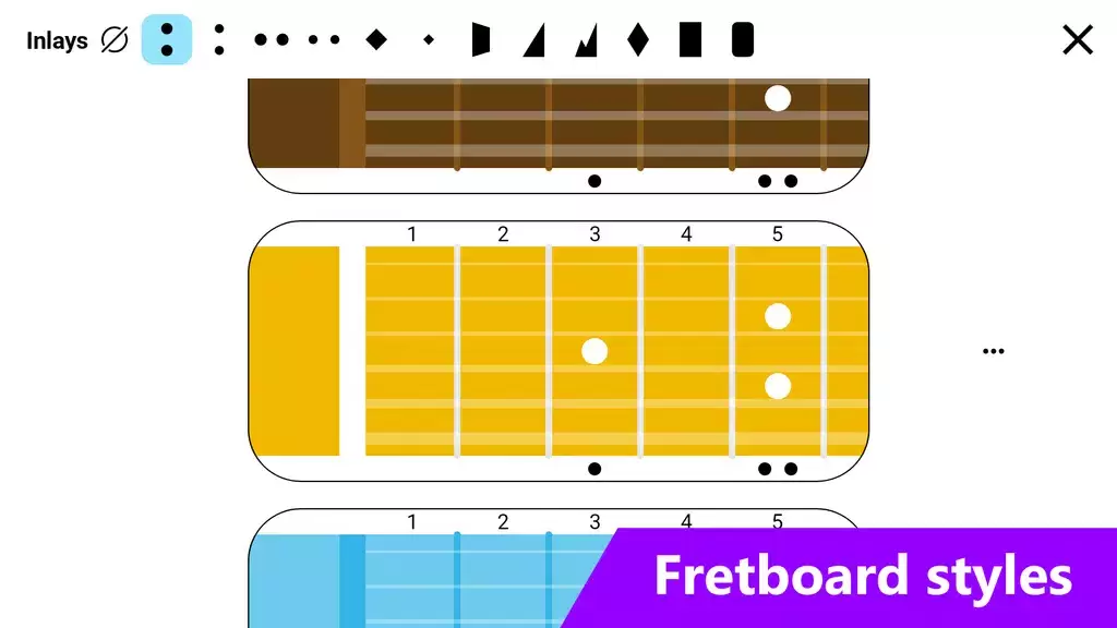 Guitar Fretboard: Scales スクリーンショット 3