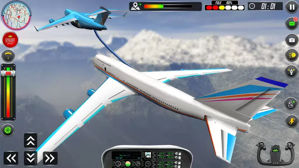 Real Plane Landing Simulator Schermafbeelding 3