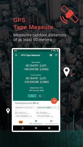 Schermata My GPS Tape Measure 0