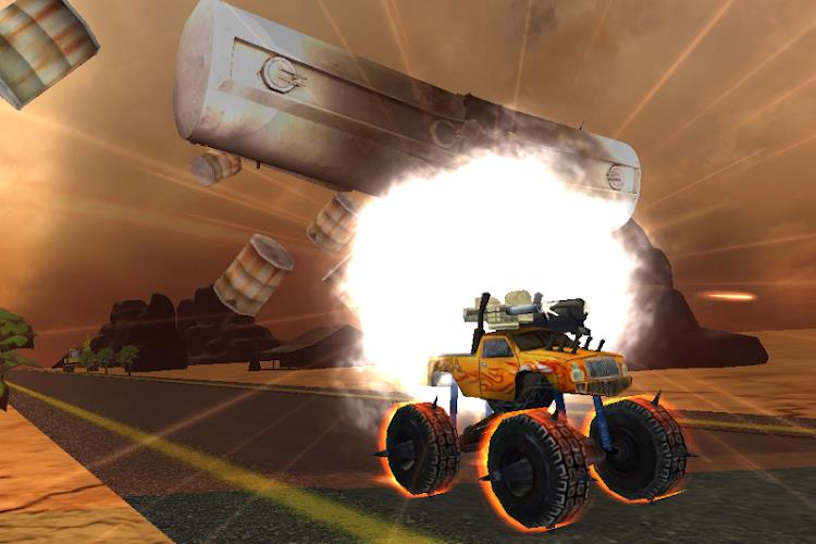 Crazy Monster Truck Fighter - Screenshot 1