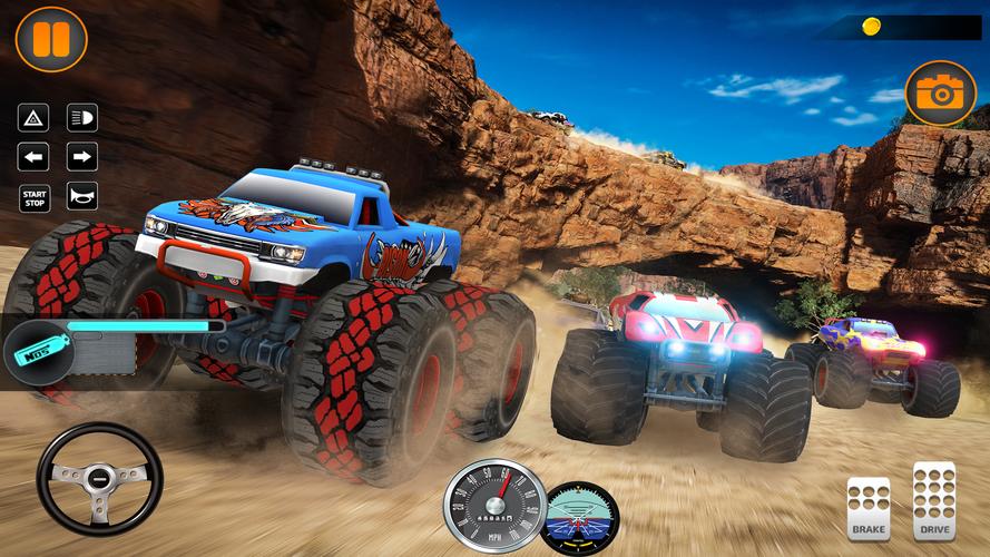 Monster Truck Off Road Racing Captura de pantalla 3