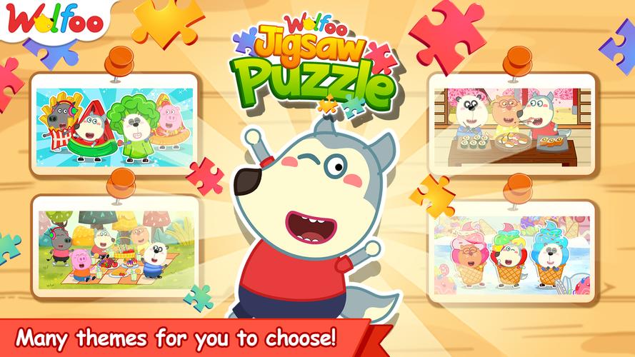Wolfoo Jigsaw Puzzle Capture d'écran 0