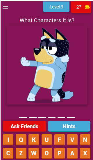 BLUEY QUIZ Ekran Görüntüsü 2