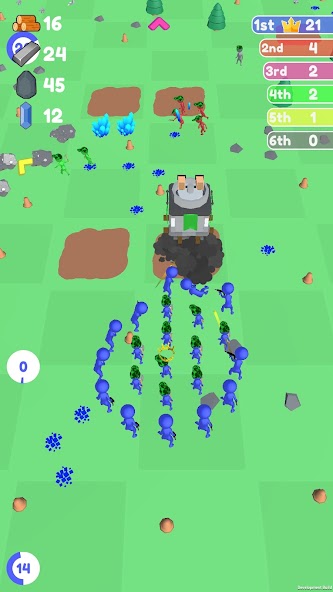 Islands Control: Army War Mod Zrzut ekranu 1