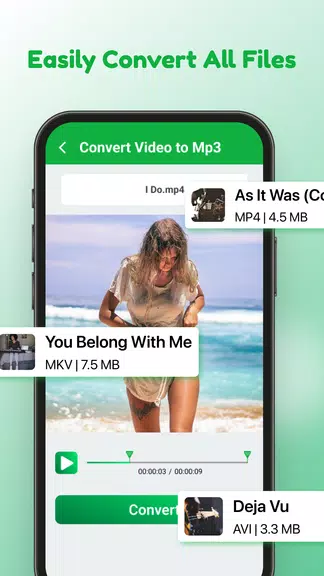 Video to MP3: Video Converter Tangkapan skrin 0