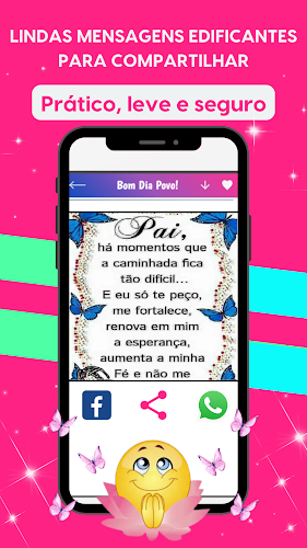 Mensagens de Bom Dia Povo Zap Capture d'écran 2