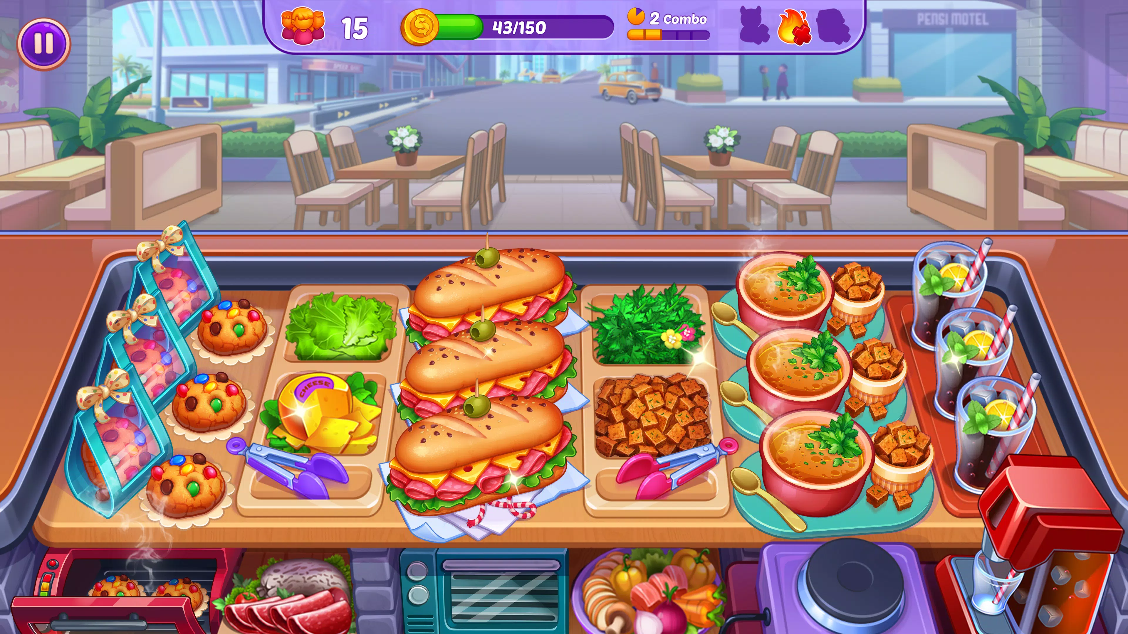 Cooking Crush: koch spiele Screenshot 3