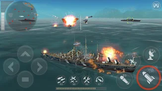 Schermata WARSHIP BATTLE:3D World War II 1