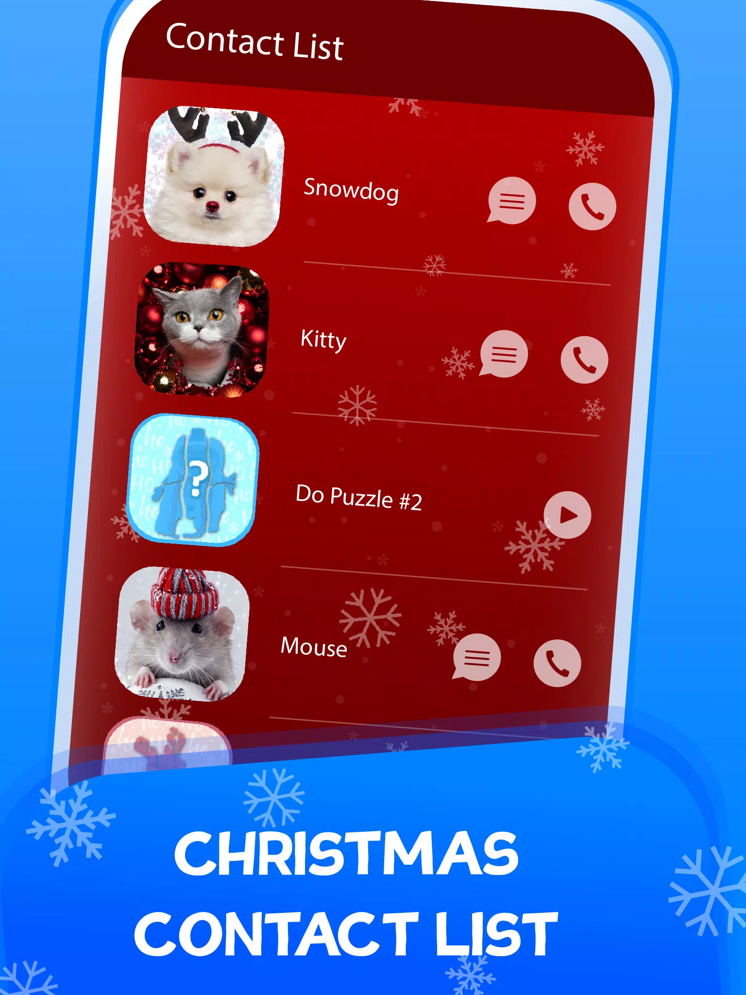 Christmas Prank Call for Kids Ảnh chụp màn hình 0