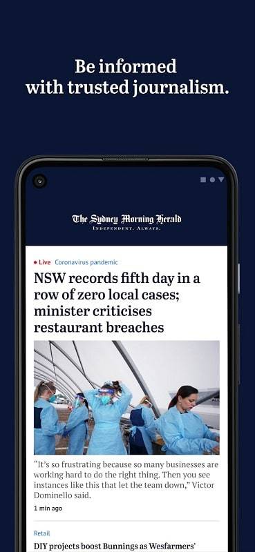 The Sydney Morning Herald Скриншот 0