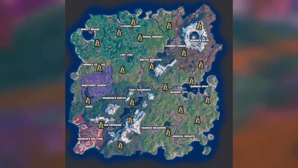 Fortnite Earth Sprite Locations