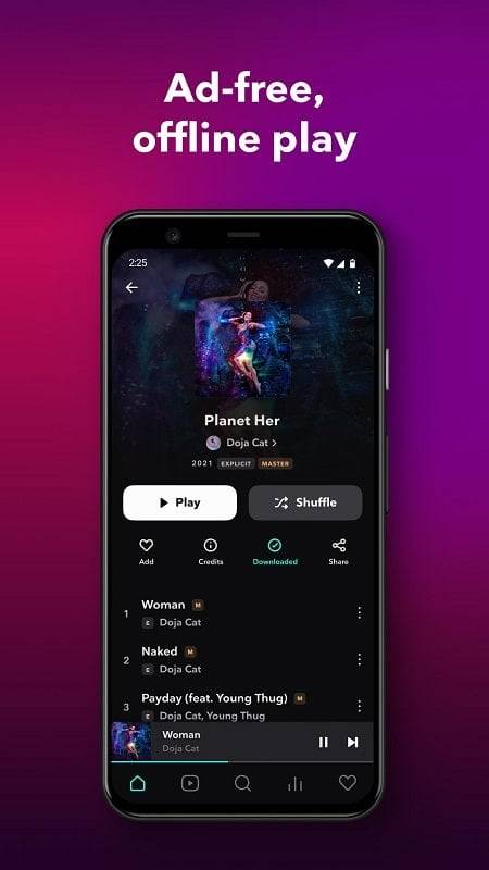 TIDAL Music Tangkapan skrin 1